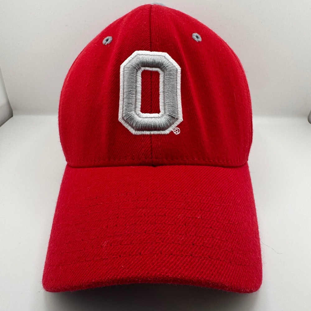 Zephyr Ohio State Buckeyes Hat Unisex Small Red Excellent Z-Fit Stretch Cap - Picture 1 of 7